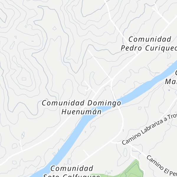 Map of Cabañas Huilipán González