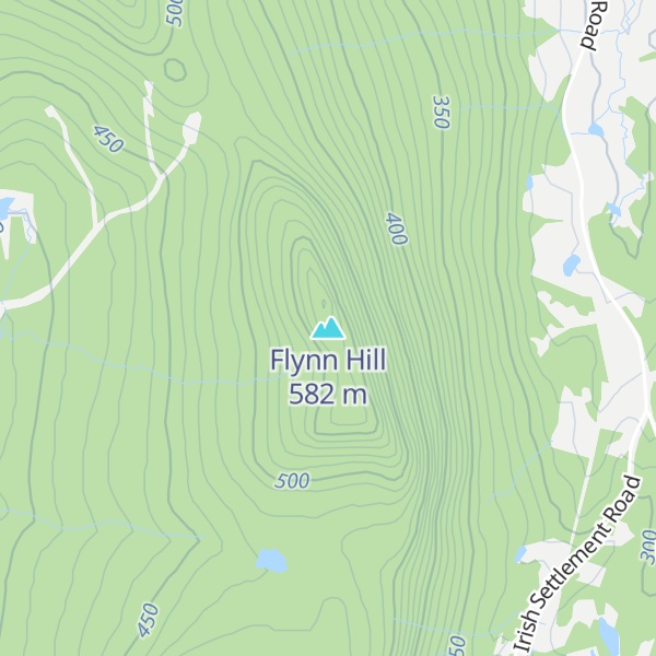 Map of Flynn Hill