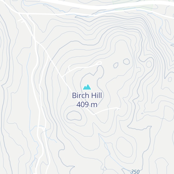 Map of Birch Hill