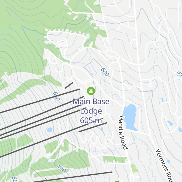 Map of Main Base Lodge