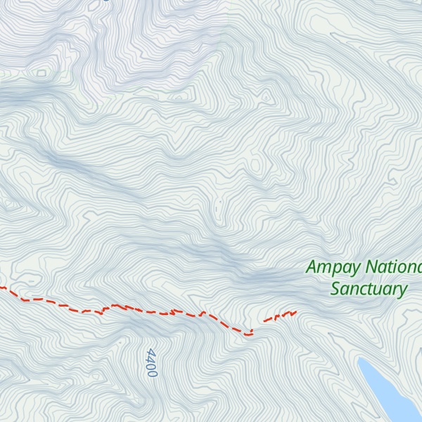 Map of Cerro Chuñune