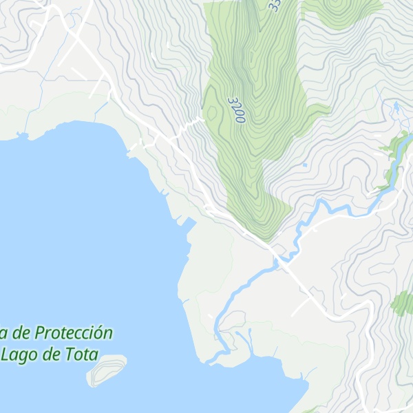Map of Refugio Rancho Tota
