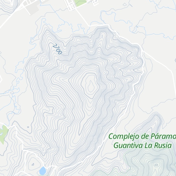 Map of Morro Cabezon