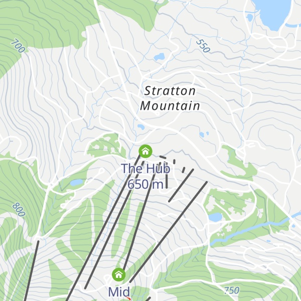 Map of Main Base Lodge