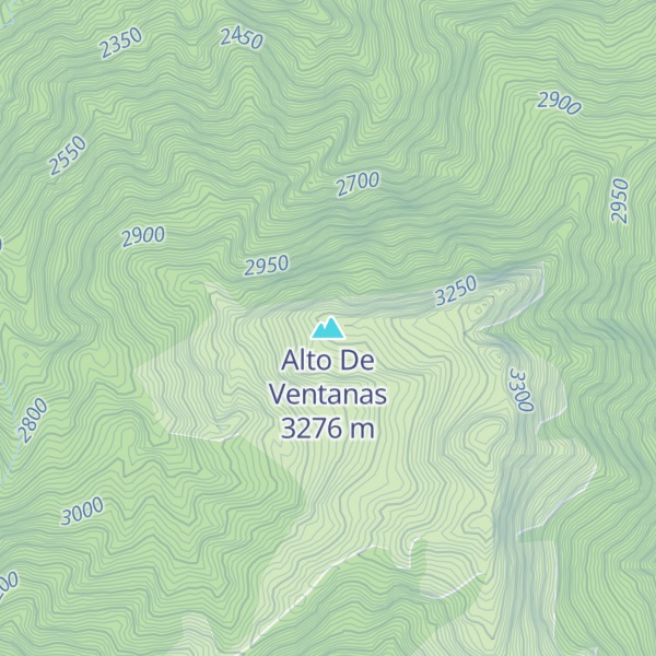 Map of Alto De Ventanas