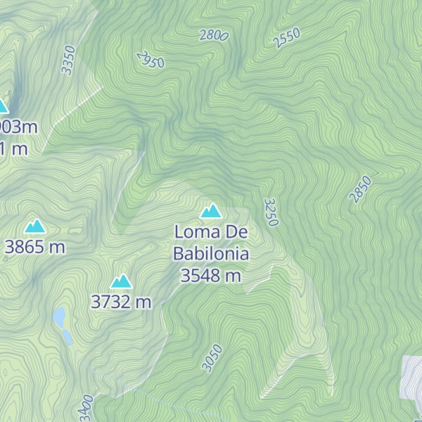 Map of Loma De Babilonia