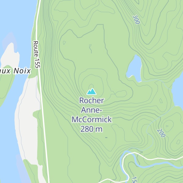 Map of Rocher Anne-McCormick