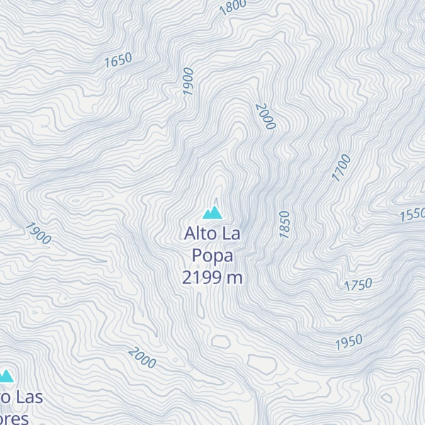 Map of Alto La Popa