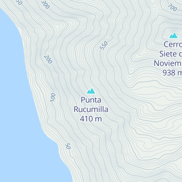 Map of Punta Rucumilla