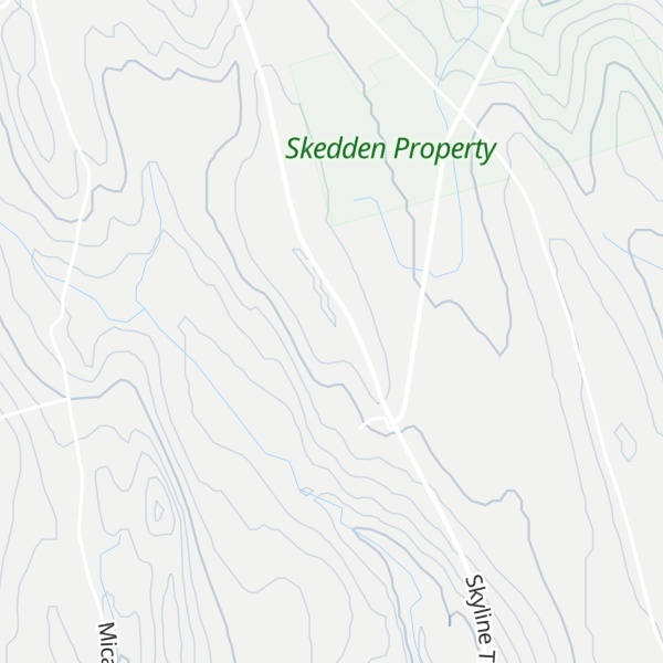 Map of Cherry Tree Hill