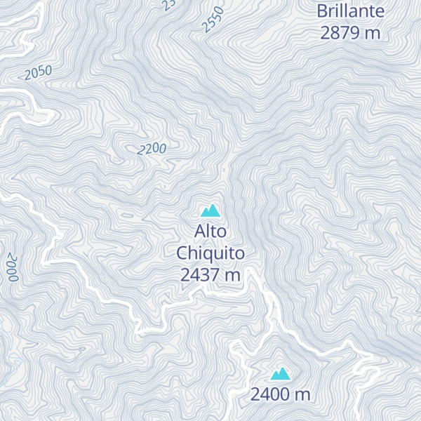 Map of Alto Chiquito