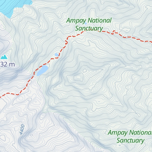 Map of Q'illu Q'asa