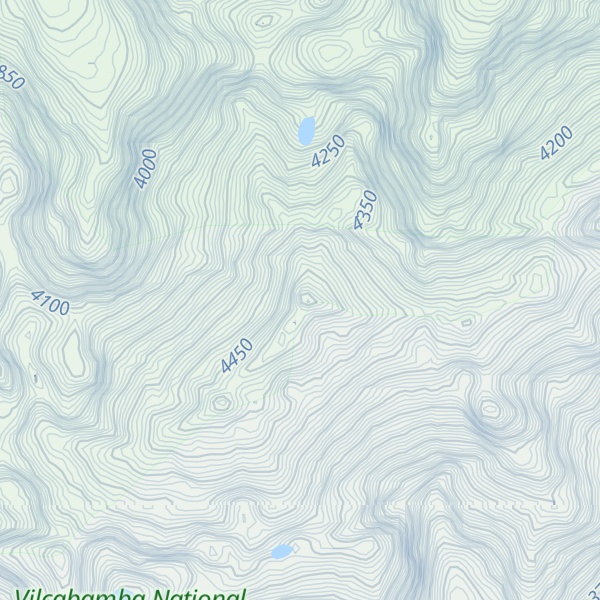 Map of Nevado Cirialo