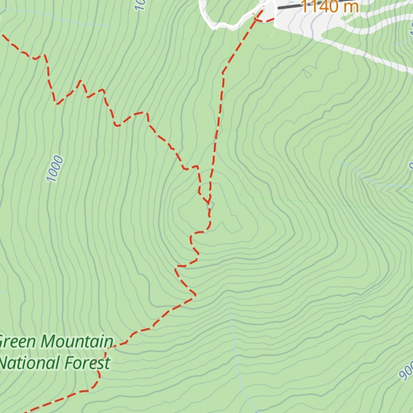 Map of Stratton Mountain