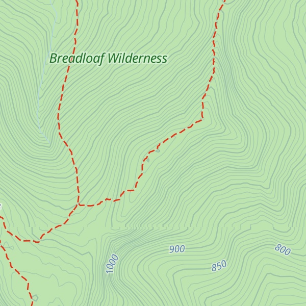 Map of Mount Wilson