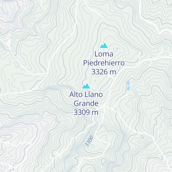 Map of Alto Llano Grande