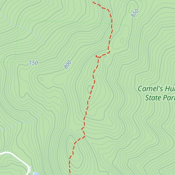 Map of Molly Stark Mountain