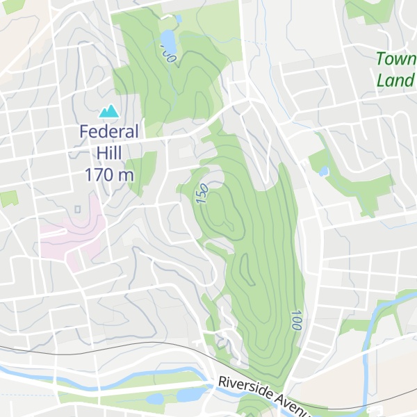 Map of Hurley Hill
