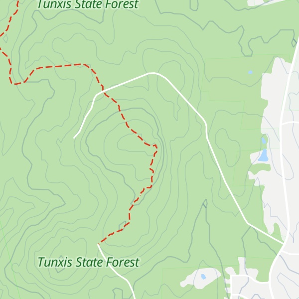 Map of Pine Mountain