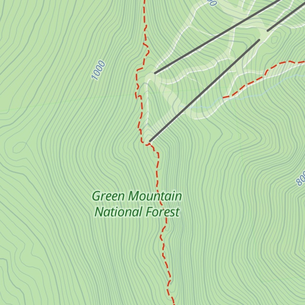Map of Mount Ellen