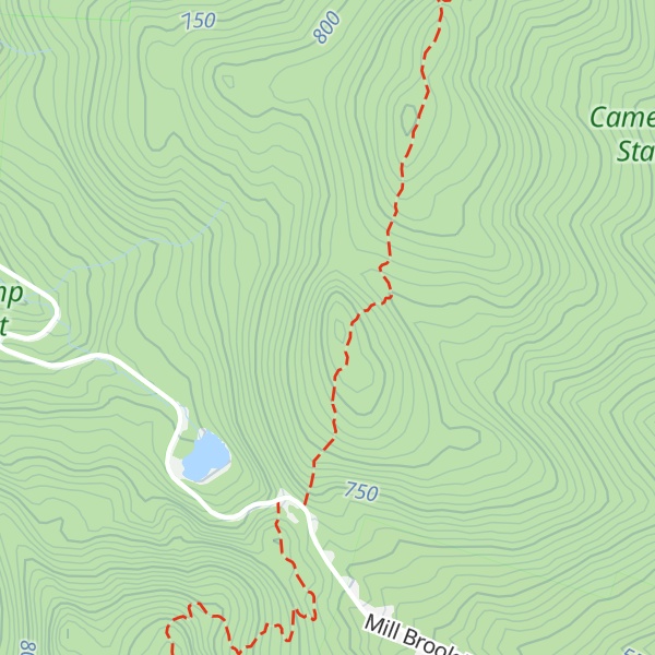 Map of Baby Stark Mountain