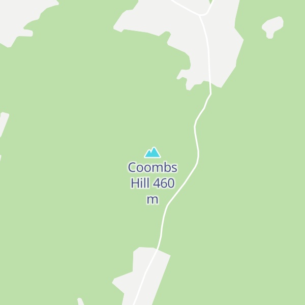 Map of Coombs Hill
