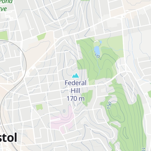 Map of Federal Hill