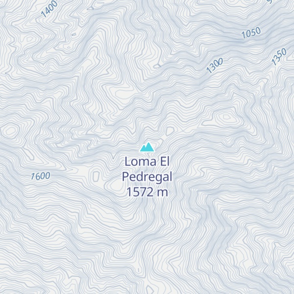 Map of Loma El Pedregal