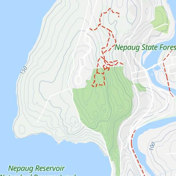 Map of Sweetheart Mountain