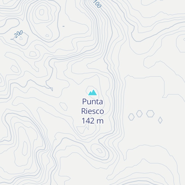 Map of Punta Riesco