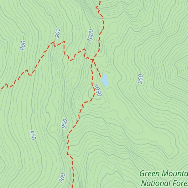 Map of Battell Mountain