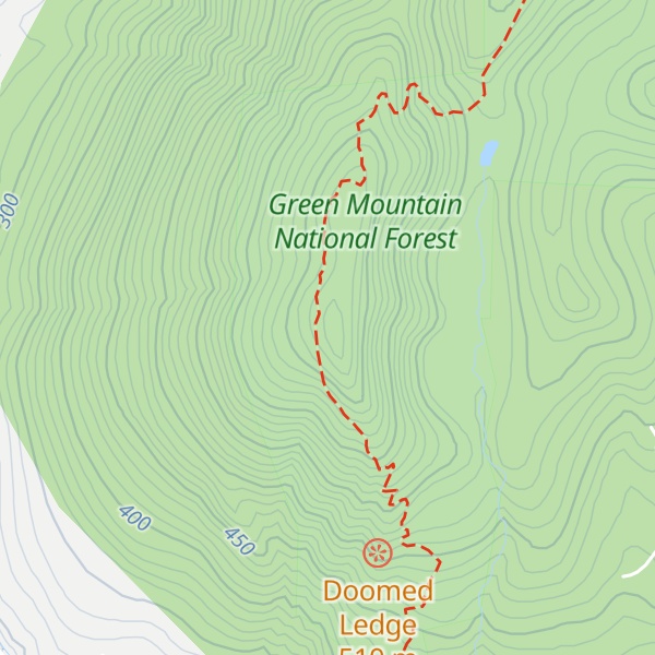 Map of Bear Mountain