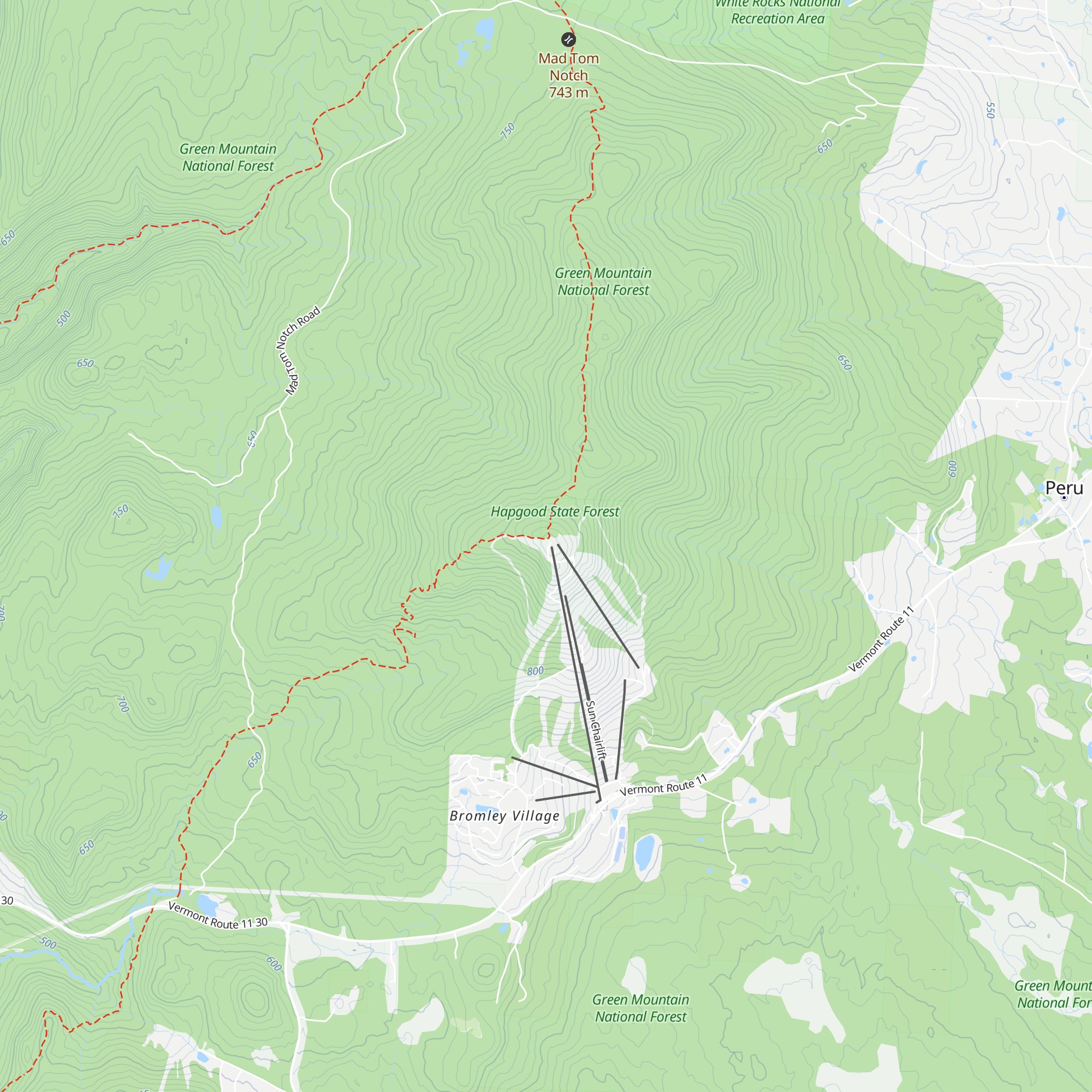 Ski Patrol map