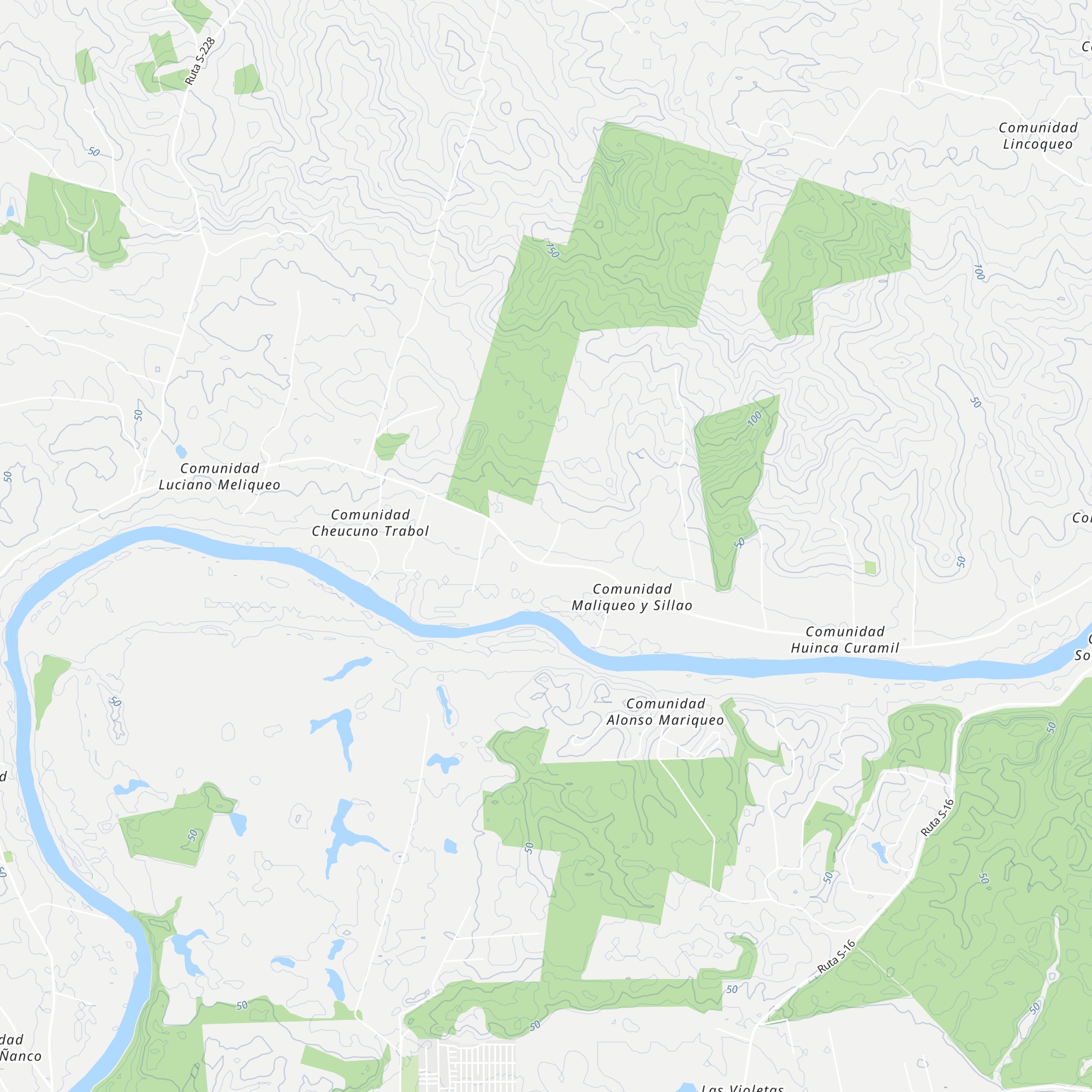 Cabaña Perro Bengi map