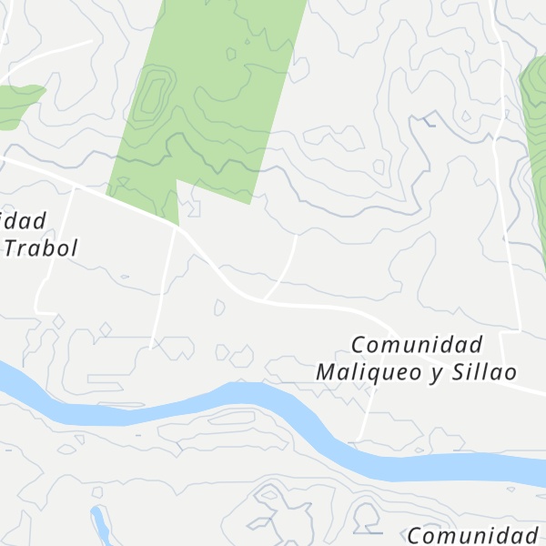 Map of Cabaña Perro Bengi