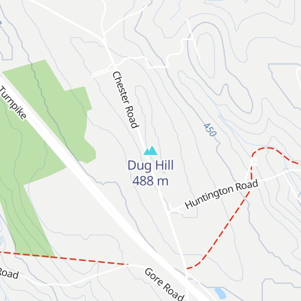 Map of Dug Hill