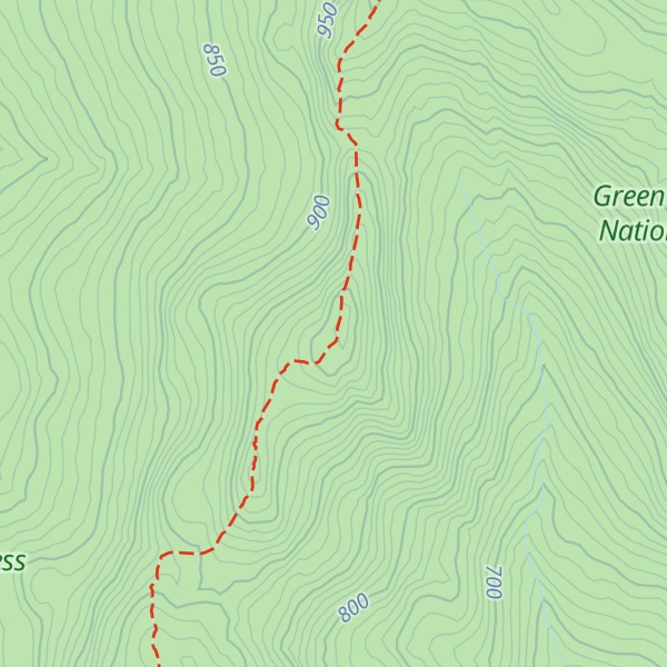 Map of Boyce Mountain