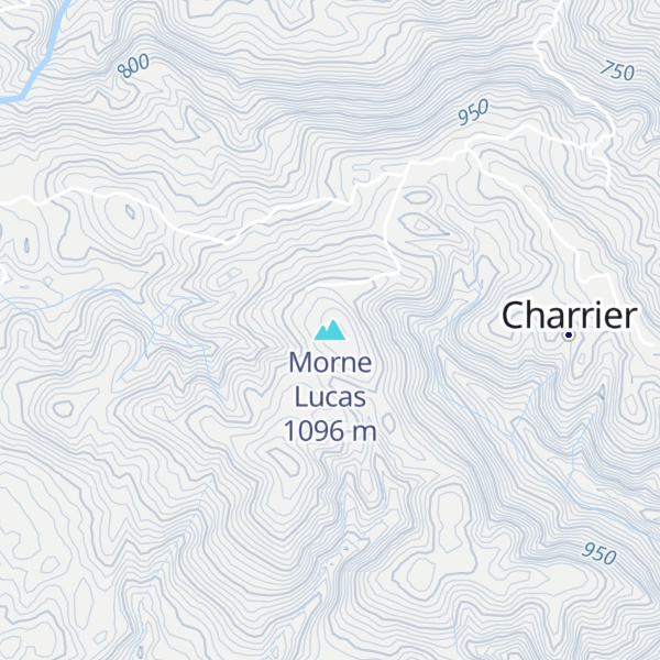 Map of Morne Lucas