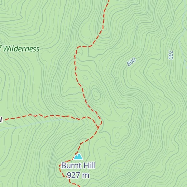 Map of Kirby Peak