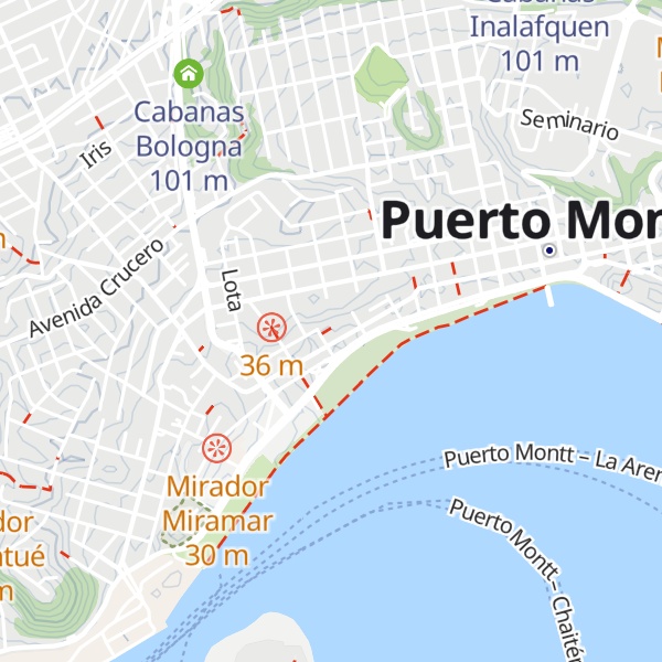 Map of Cabañas & Hospedaje