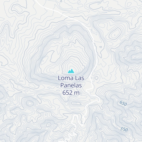 Map of Loma Las Panelas