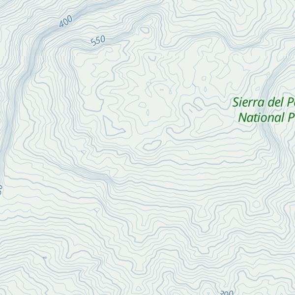 Map of Cerro Azul