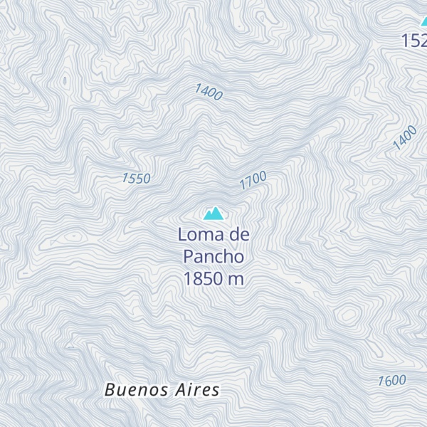 Map of Loma de Pancho