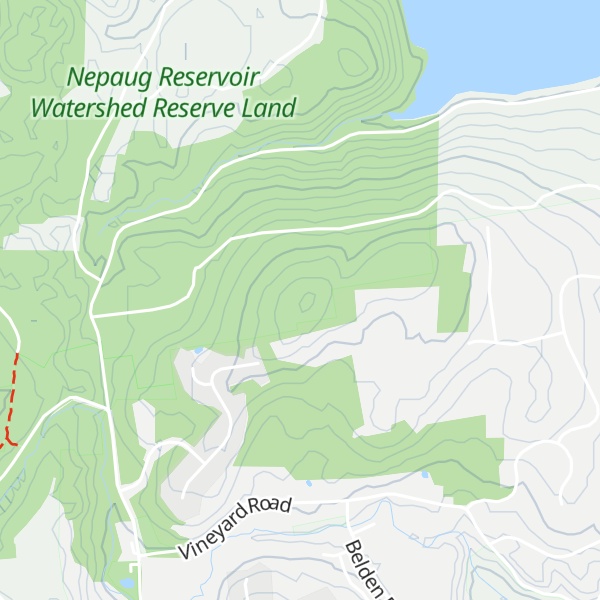 Map of Barnes Hill