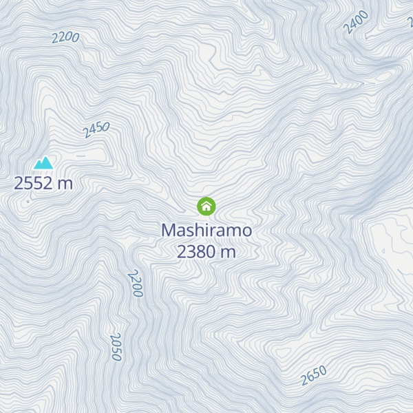 Map of Mashiramo