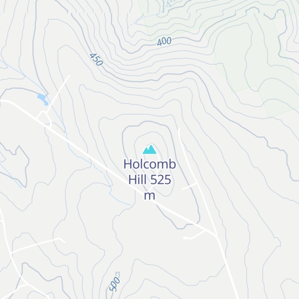Map of Holcomb Hill