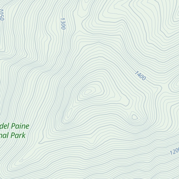 Map of Cerro Diente