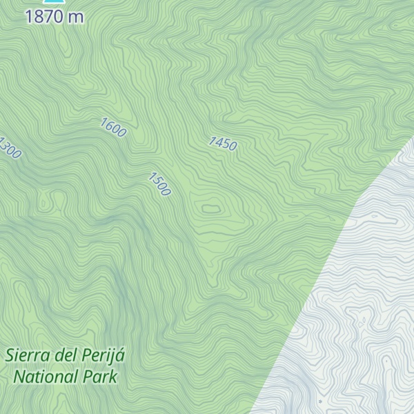 Map of Cerro Cariguaidasiba