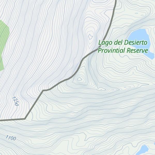 Map of Cerro Demetrio
