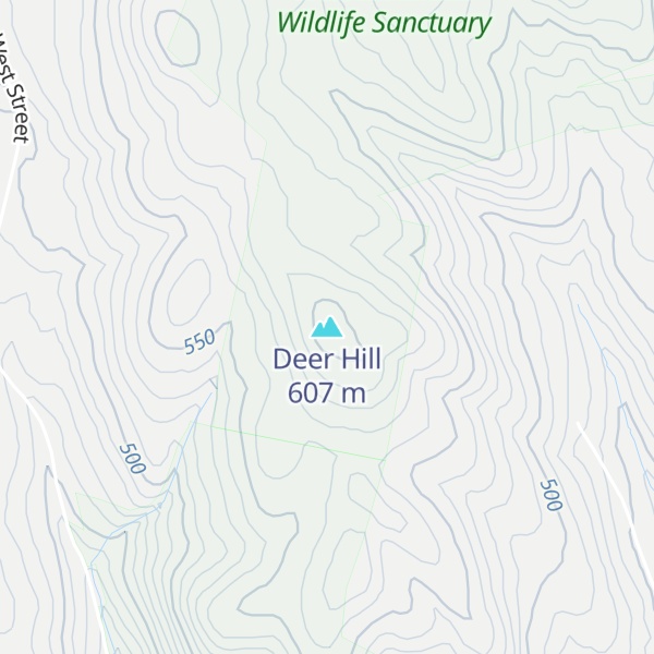 Map of Deer Hill